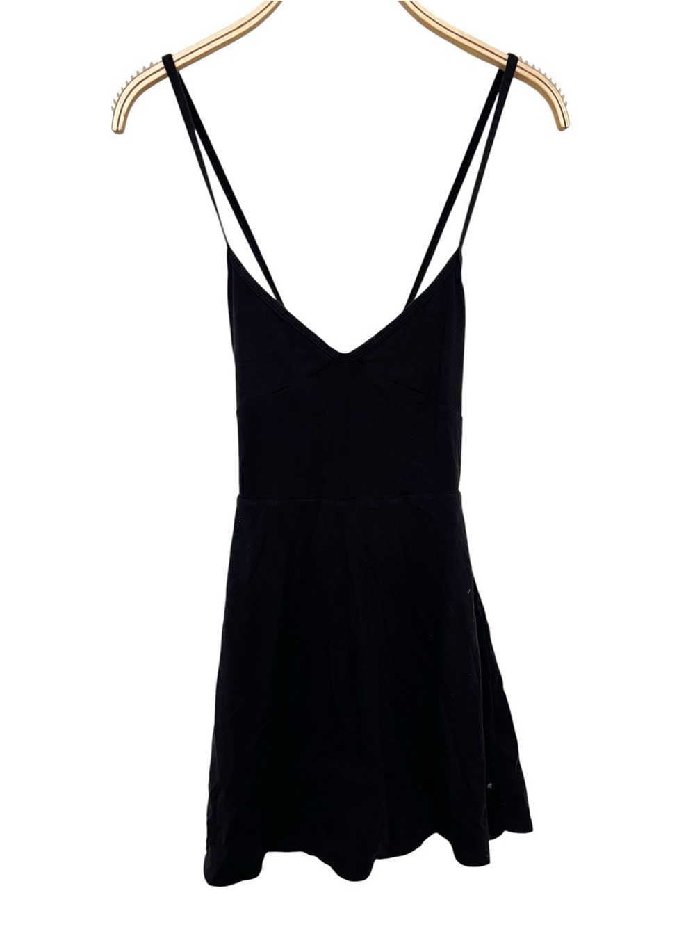 L Space Active Black‎ Spaghetti Strap Mini Dress